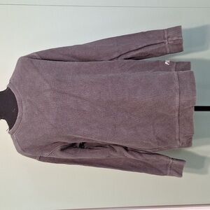Victorias Secret Pink corduroy Grey top